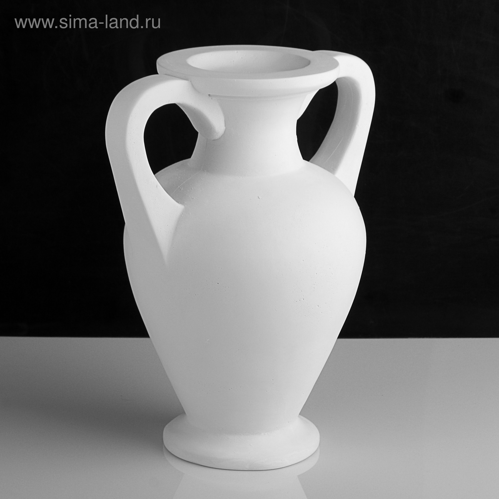 Гипсовая фигура ваза: амфора, 34 х 28,5 х 21 см (50-555) - Купить по цене  от 1 343.00 руб. | Интернет магазин SIMA-LAND.RU