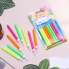 Свечи в торт «Красочные», 8 см, классические, набор 8 шт. - Фото 2