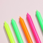 Свечи в торт «Красочные», 8 см, классические, набор 8 шт. - Фото 3