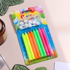 Свечи в торт «Красочные», 8 см, классические, набор 8 шт. - Фото 5