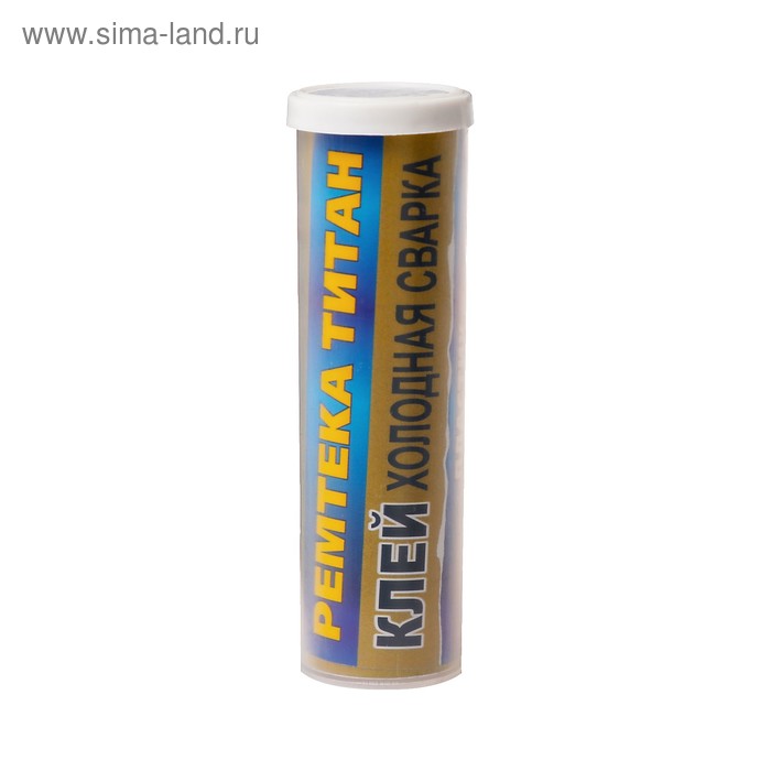 Холодная сварка Ремтека Титан РМ 0105, для пластика, кислотостойкая, 55 гр - Фото 1