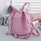 Рюкзак детский, отдел на шнурке, цвет розовый - Фото 2