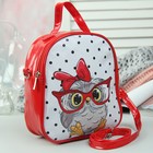 Рюкзак-сумка детский, отдел на молнии, цвет красный - Фото 3