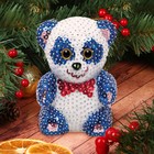 Аппликация пайетками «Панда» - Фото 4