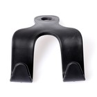 Вешалка-крючок на подголовник, два крючка, чёрный, пластик - Фото 3