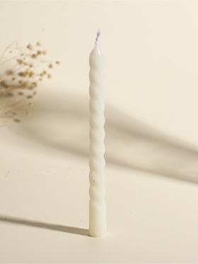 Набор свечей витых, 1.5×15 см, 3 шт.
