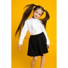 Блуза для девочки MINAKU "Элегантность", рост 152 см, цвет белый - Фото 5