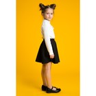 Блуза для девочки MINAKU "Кружево", рост 122 см, цвет экрю - Фото 3