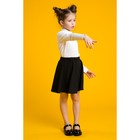 Блуза для девочки MINAKU "Кружево", рост 122 см, цвет экрю - Фото 5