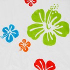 Штора для ванны Доляна «Гавайская роза», 180×180 см, EVA - Фото 2