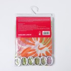 Штора для ванны Доляна «Гавайская роза», 180×180 см, EVA - Фото 7