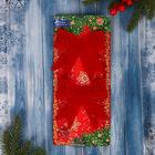 Украшение ёлочное "Резные бантики" (набор 2 шт) 11,5х10,5 см, красный - фото 27126438