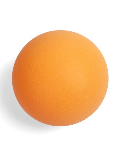 Мяч для настольного тенниса, набор 6 шт., PP, цвет оранжевый