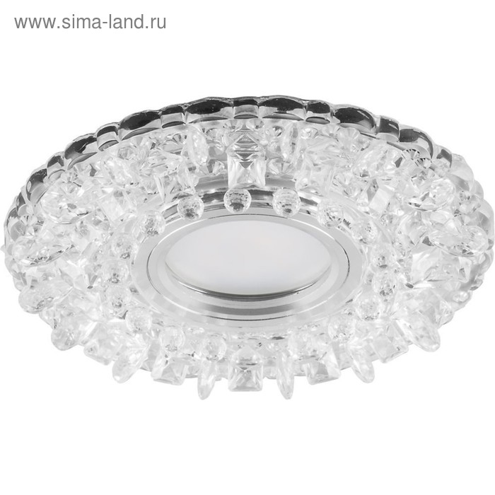 Встраиваемый светильник CD923, MR16, 50W, цвет прозрачный, d=65мм - Фото 1