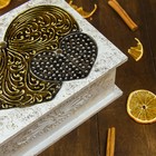 Шкатулка "Два сердца" 24х18х9 см, МДФ  (артикул 3369972)  большой выбор товаров оптом и в розницу по низким ценам с доставкой