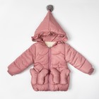 Куртка для девочки "Бабочки", рост 92-98 см, цвет розовый - Фото 4