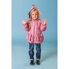 Куртка для девочки "Бабочки", рост 92-98 см, цвет розовый - Фото 2