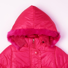 Куртка для девочки "Горошек", рост 92-98 см, цвет розовый - Фото 6