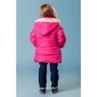 Куртка для девочки "Карманы-мышки", рост 104-110 см, цвет фуксия - Фото 4