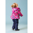 Комплект для девочки "Бабочки", рост 86-92 см, цвет розовый - Фото 3