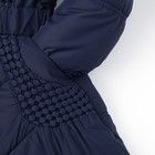 Куртка удлиненная для девочки "Леди", рост 116-122 см, цвет синий - Фото 10
