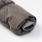 Куртка удлиненная для девочки "Леди", рост 122-128 см, цвет серый - Фото 10