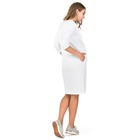 Платье для беременных 100348 цвет белый, р-р 46 - Фото 2