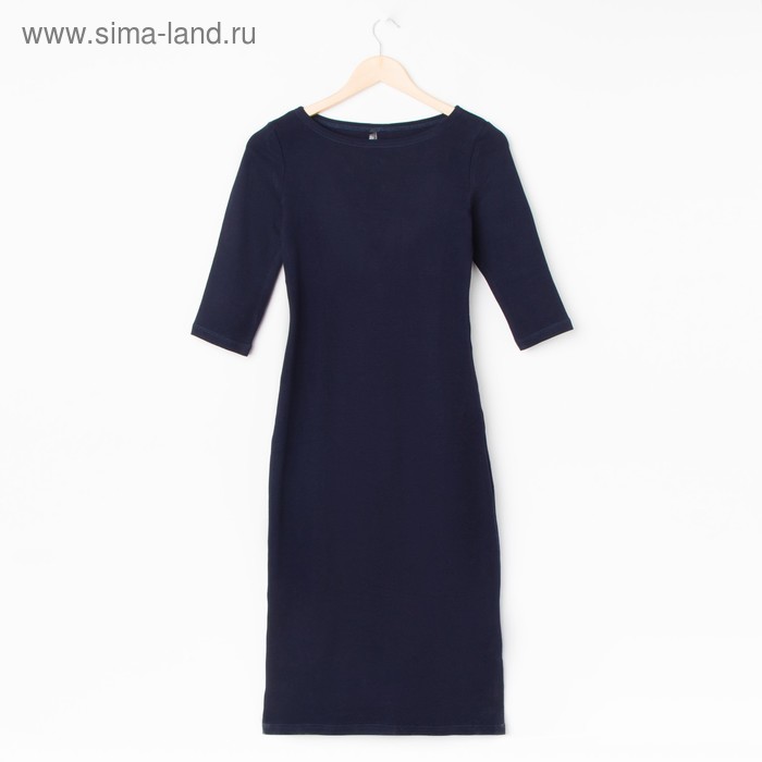 Платье для беременных 100841 цвет синий, р-р 44 - Фото 1