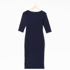 Платье для беременных 100841 цвет синий, р-р 44 - Фото 4