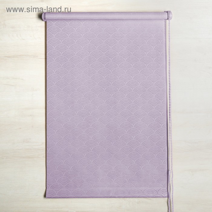 Штора рулонная «Дольче вита», 45×160 см, цвет сиреневый - Фото 1