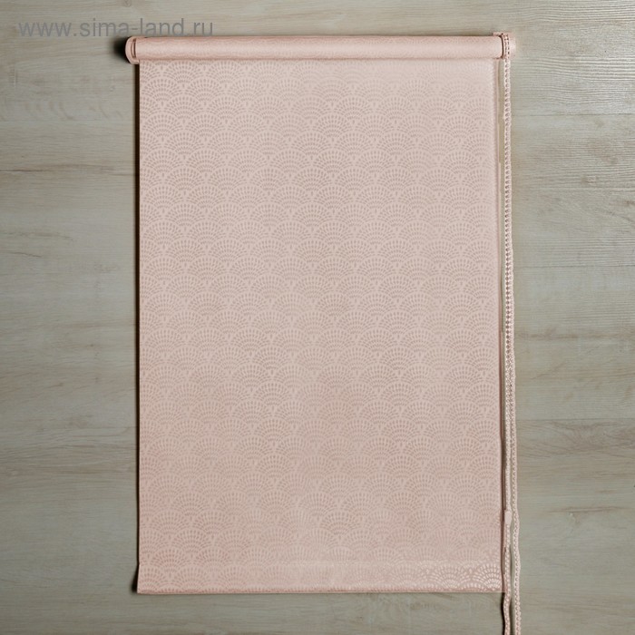 Штора рулонная «Дольче вита», 45×160 см, цвет персиковый - Фото 1