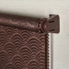 Штора рулонная «Дольче вита», 50×160 см, цвет тёмно-коричневый 3827053
