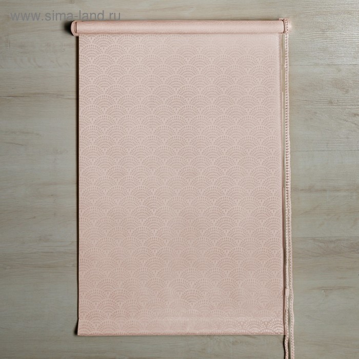 Штора рулонная «Дольче вита», 50×160 см, цвет персиковый - Фото 1