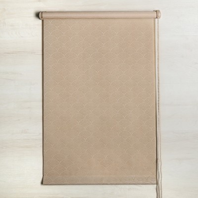 Штора рулонная «Дольче вита», 55×160 см, цвет бежевый