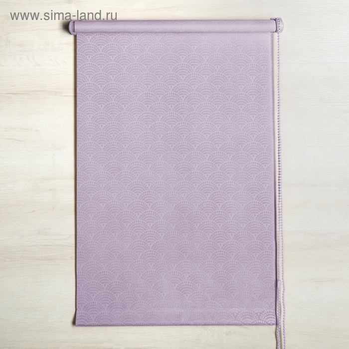 Штора рулонная «Дольче вита», 60×160 см, цвет сиреневый - Фото 1