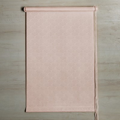 Штора рулонная «Дольче вита», 60×160 см, цвет персиковый