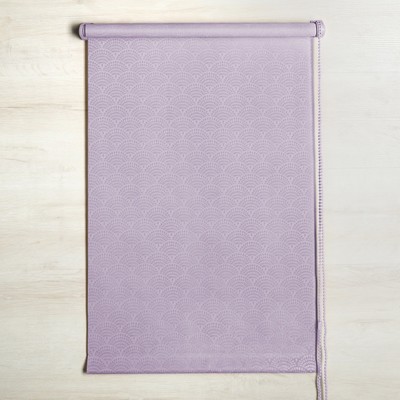 Штора рулонная «Дольче вита», 140×160 см, цвет сиреневый