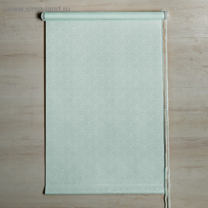 Штора рулонная «Дольче вита», 160×160 см, цвет мятный - Фото 1