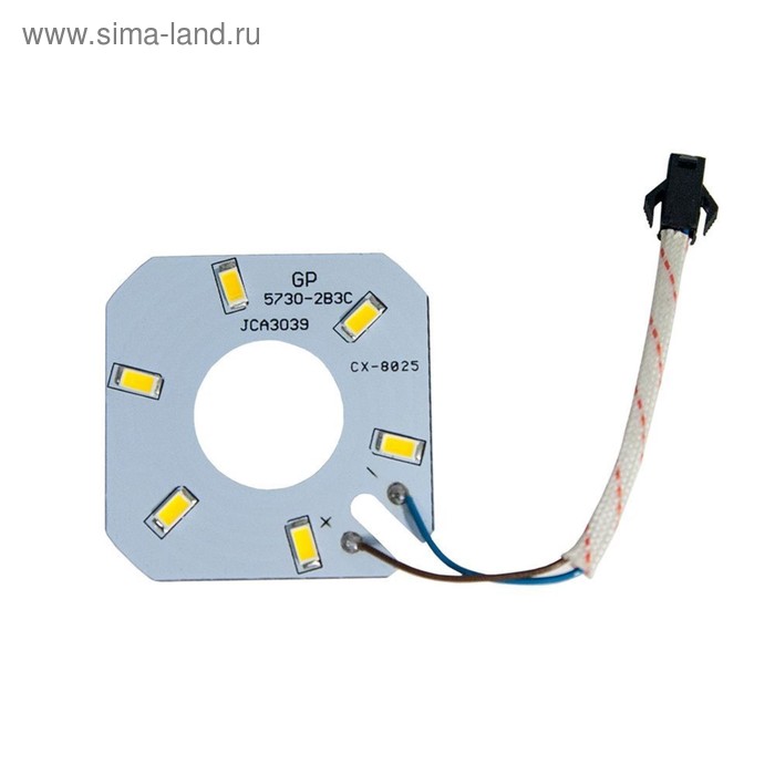 Светодиодный чип для светильника LB-1190, 3W, 4000К, цвет белый - Фото 1