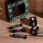 Вечный календарь настольный «Сова у камина», 9.5×4×17 см, дерево, МИКС - Фото 5