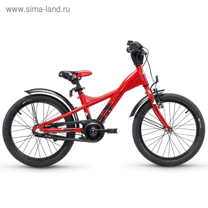 Велосипед 18" SCOOL XXlite 18, 3 alloy,  красный - Фото 1