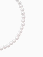 Набор 3 предмета: серьги, бусы, браслет «Классика», цвет белый, 45 см - Фото 2