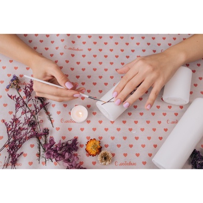 Свеча - цилиндр, 5×12 см, белая