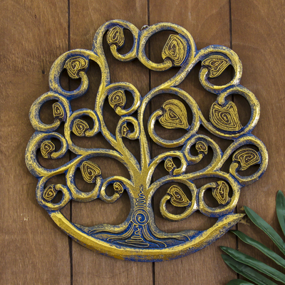 Панно настенное «Древо жизни», 30×30×1 см