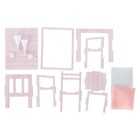 Мебель для кукол–малюток «Обеденная зона», набор для шитья, 15 × 23,2 × 2,2 см - Фото 4