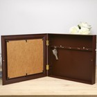 Ключница "Домашний букет" Орех 26х31х4,5 см - Фото 3