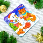 Мягкий пазл с музыкальным чипом «Зверята», 9 мягких деталей - Фото 2