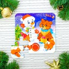 Мягкий пазл с музыкальным чипом «Зверята», 9 мягких деталей - Фото 3