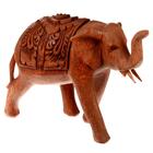 Сувенир дерево "Слон резной" 20х8х16 см - фото 806913815