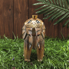 Сувенир дерево "Бежевый слоник" 27х10х25 см - фото 804058249